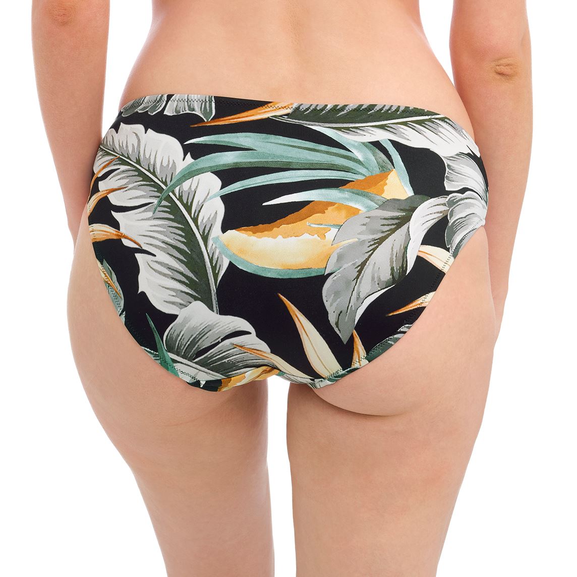 Fantasie Bamboo Grove Mid Rise Bikini Brief - Jet