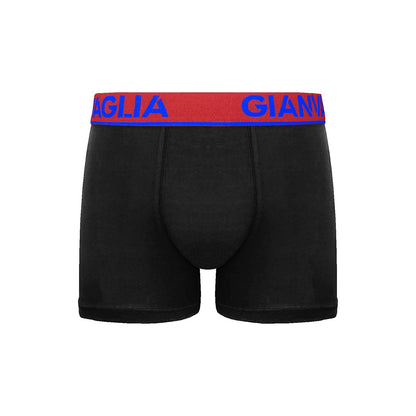 Gianvaglia Deluxe Boxer Shorts (5 Pack) - Black