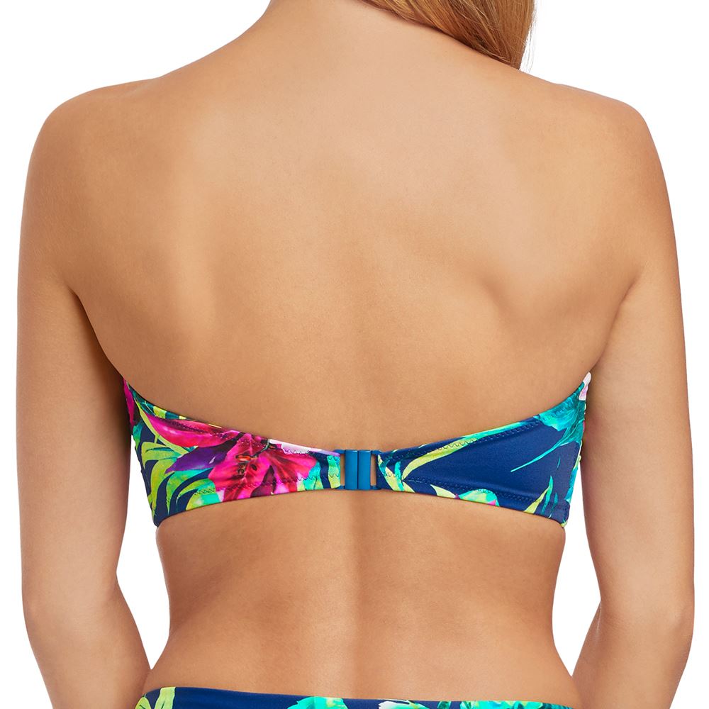 Fantasie Amalfi Twist Scarf Tie Bandeau Bikini Top - Multi