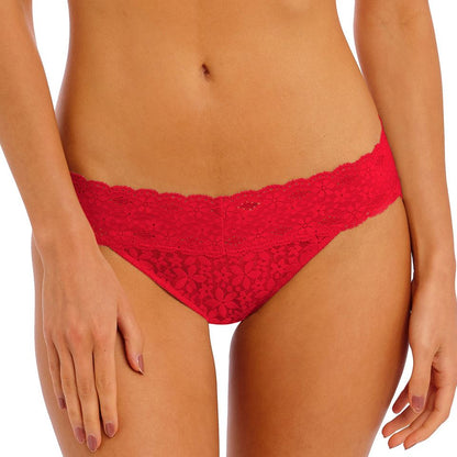 Wacoal Halo Lace Brief - Barbados Cherry
