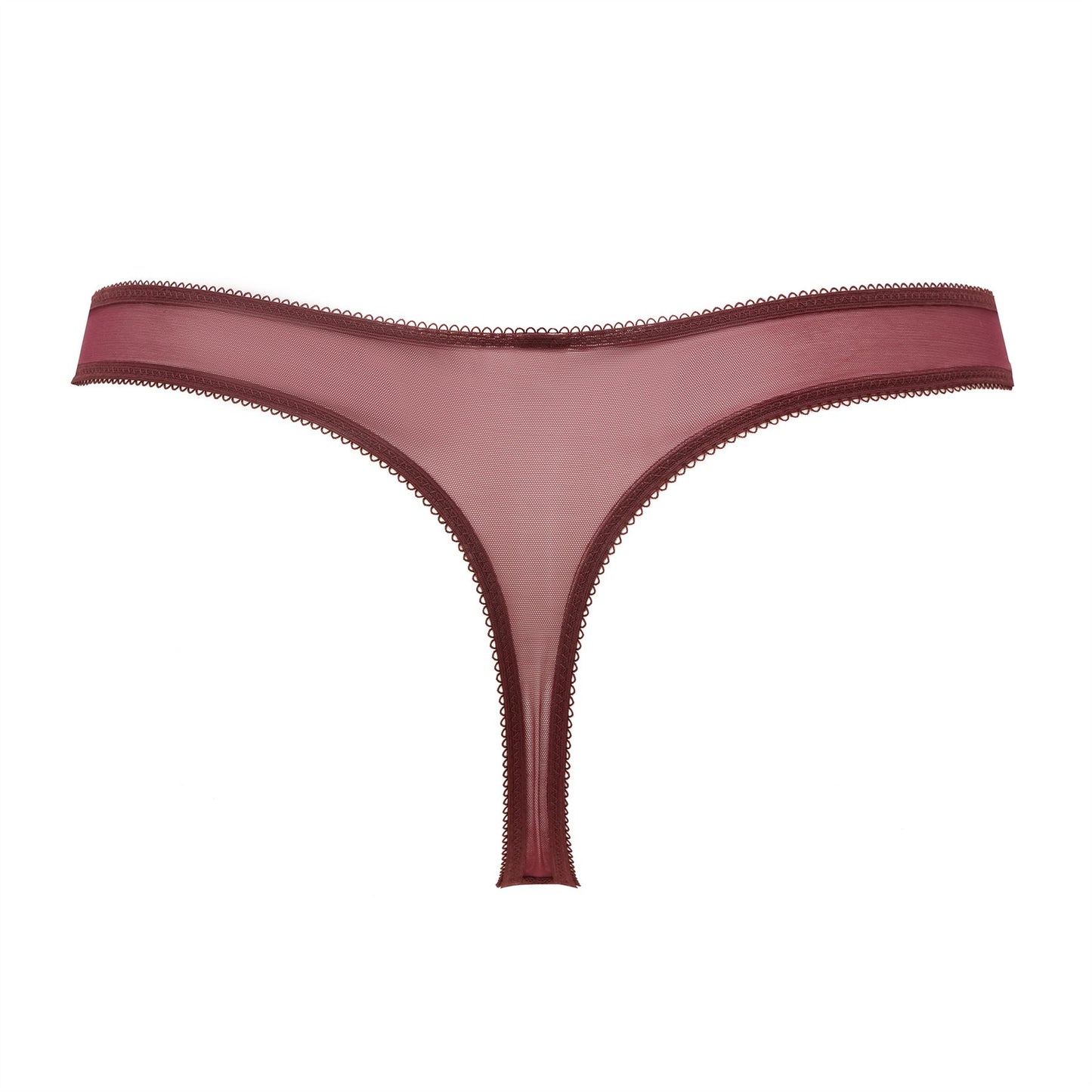 Gossard Glossies Lace Thong - Fig