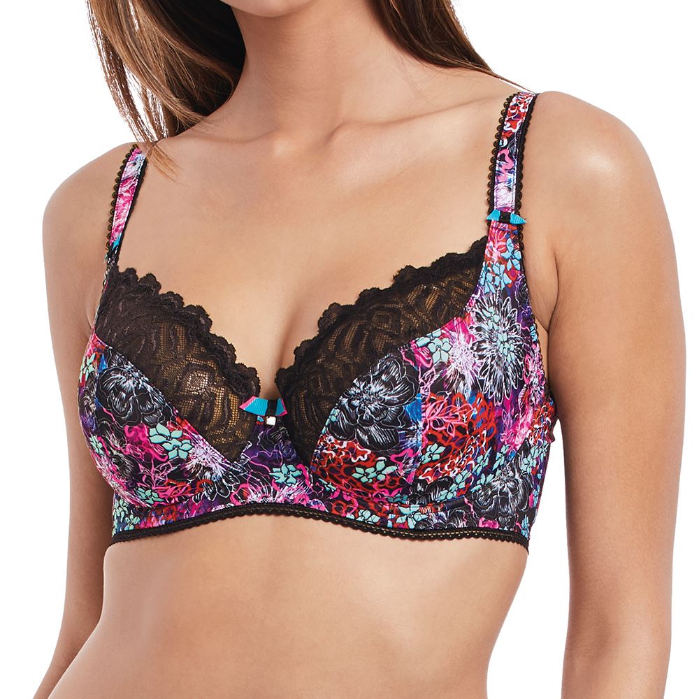 Freya Forest Song Balcony Bra - Black
