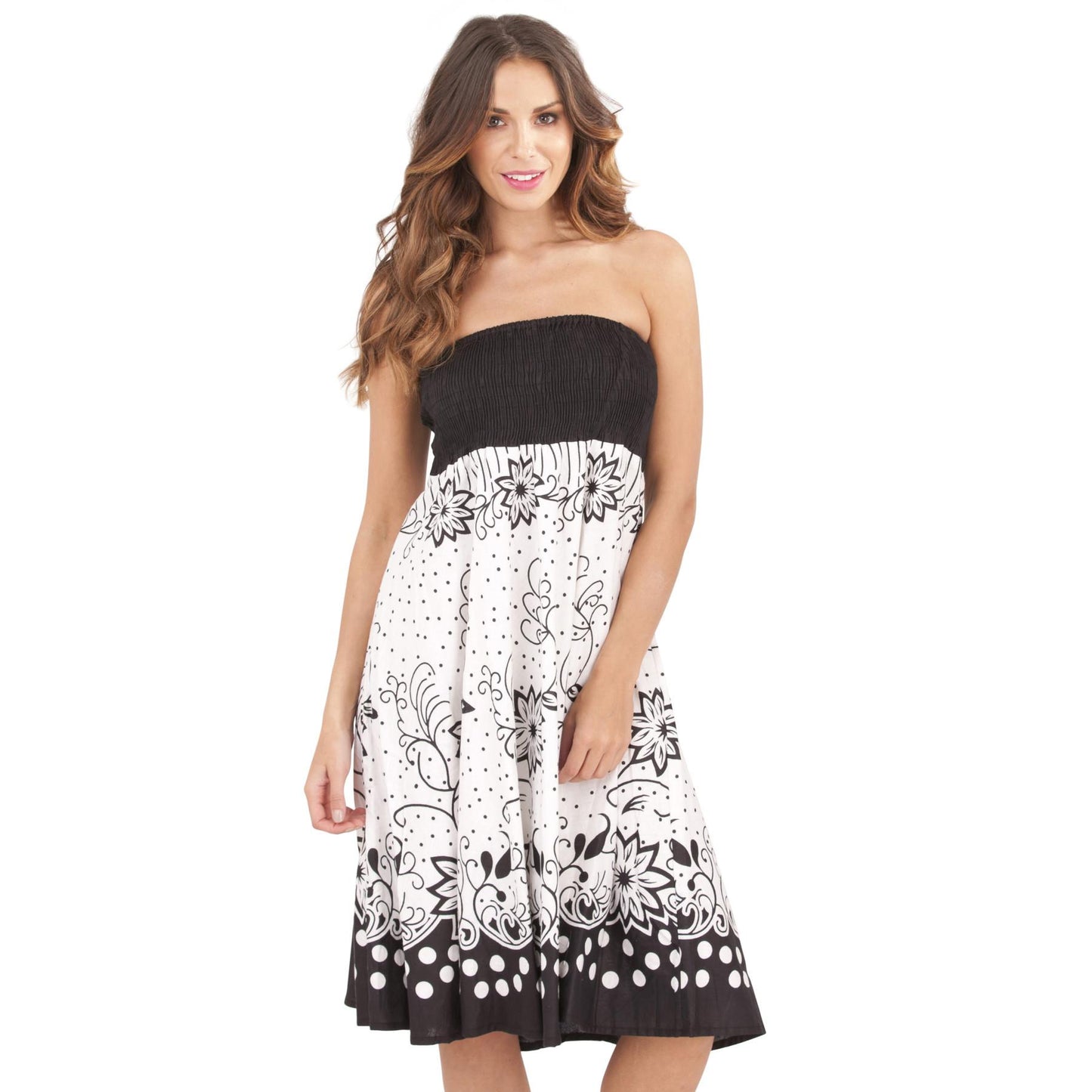 Pistachio 2 In 1 Dress/Skirt - Black
