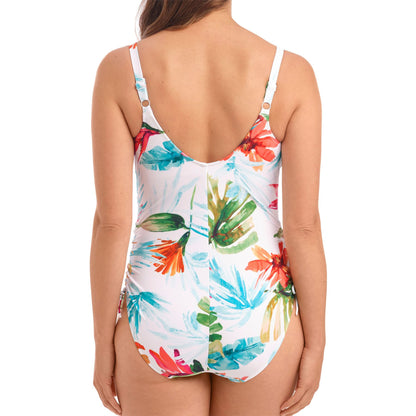 Fantasie Kiawah Island Twist Front Adjustable Leg Swimsuit - Aquamarine