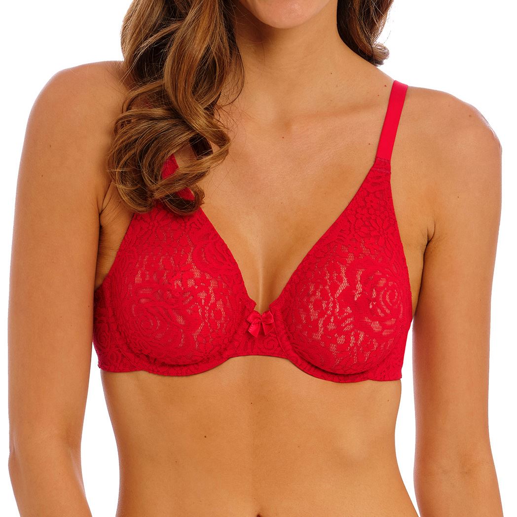 Wacoal Halo Lace Bra - Barbados Cherry