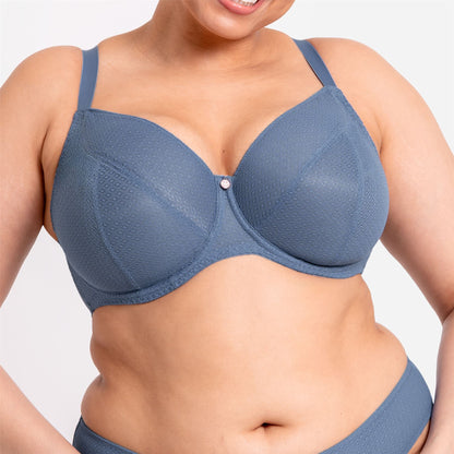 Curvy Kate Happy Boobs Balcony Bra - Denim