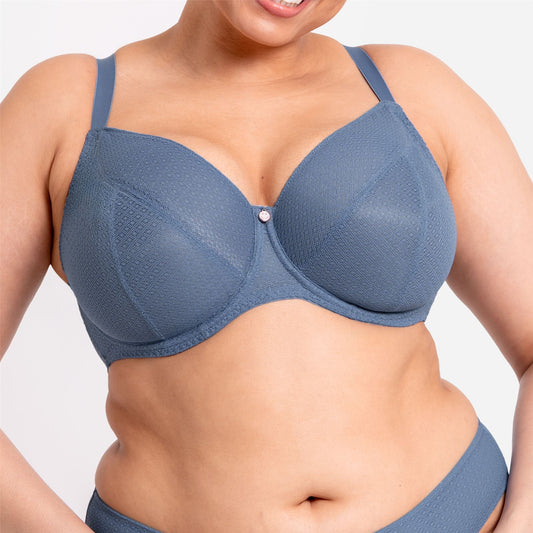 Curvy Kate Happy Boobs Balcony Bra - Denim
