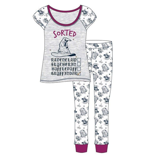 Womens Harry Potter Gryffindor Pyjama Set