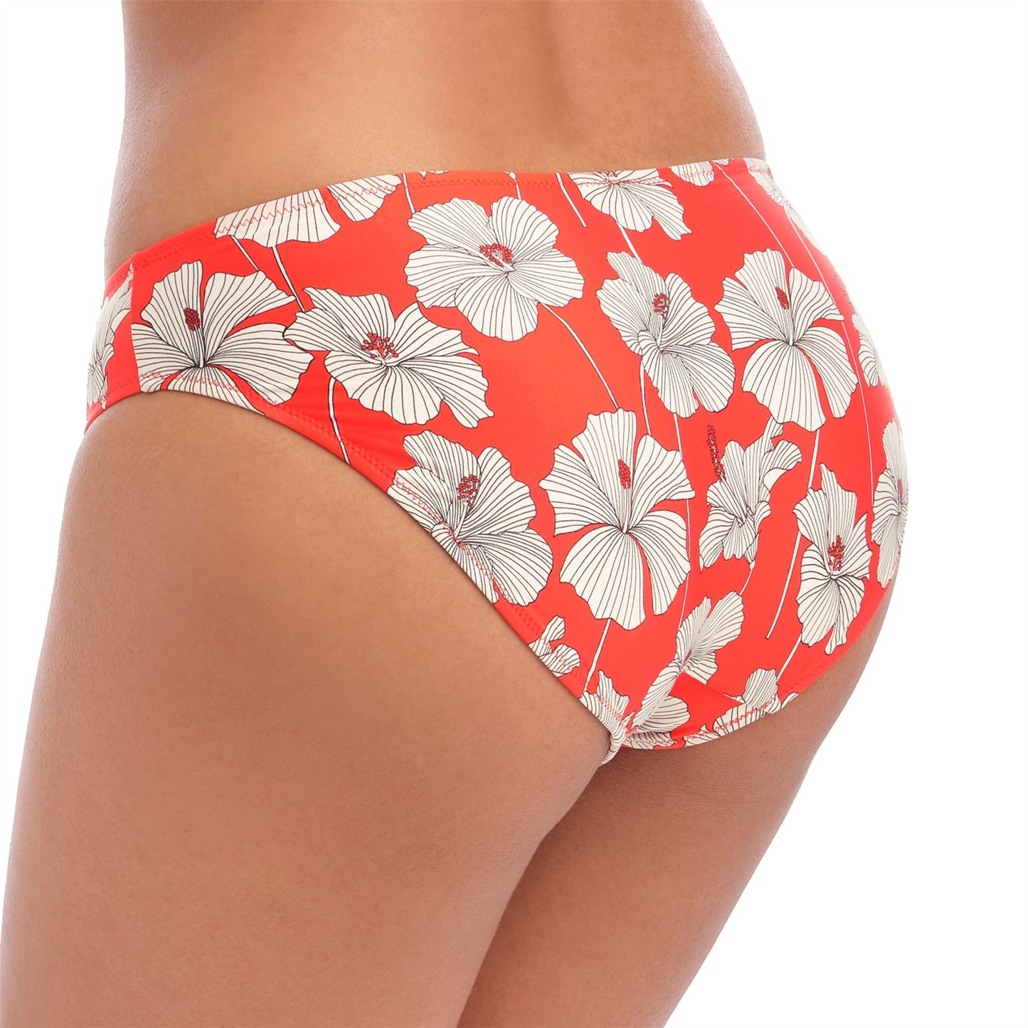 Freya Hibiscus Beach Bikini Brief - Sunset