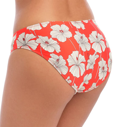 Freya Hibiscus Beach Bikini Brief - Sunset