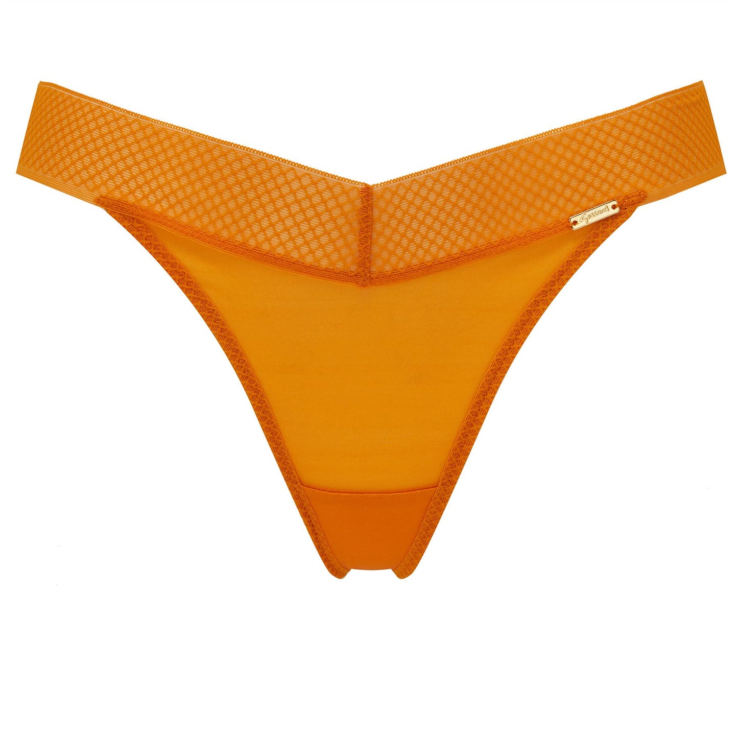 Gossard Glossies Thong - Mango Sorbet