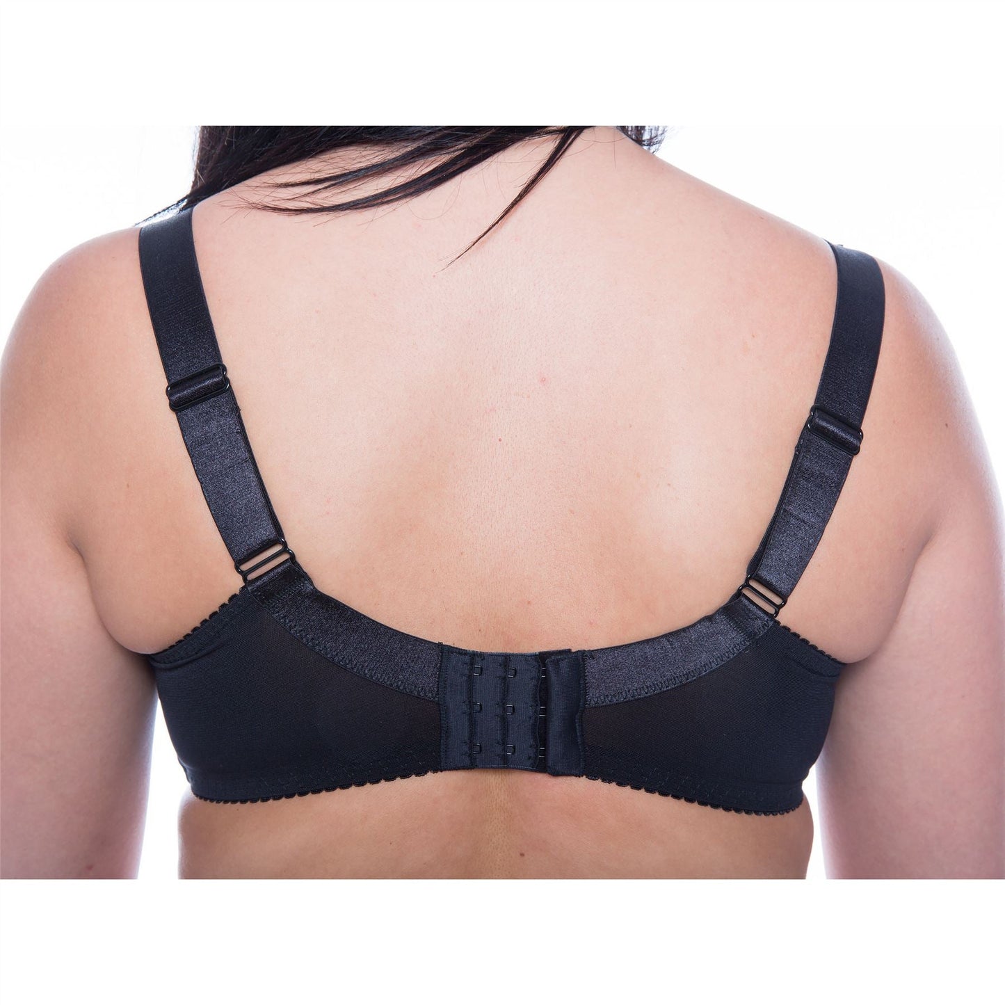 Gemm Full Cup Embroidered Bra - Black/Pink Gemm