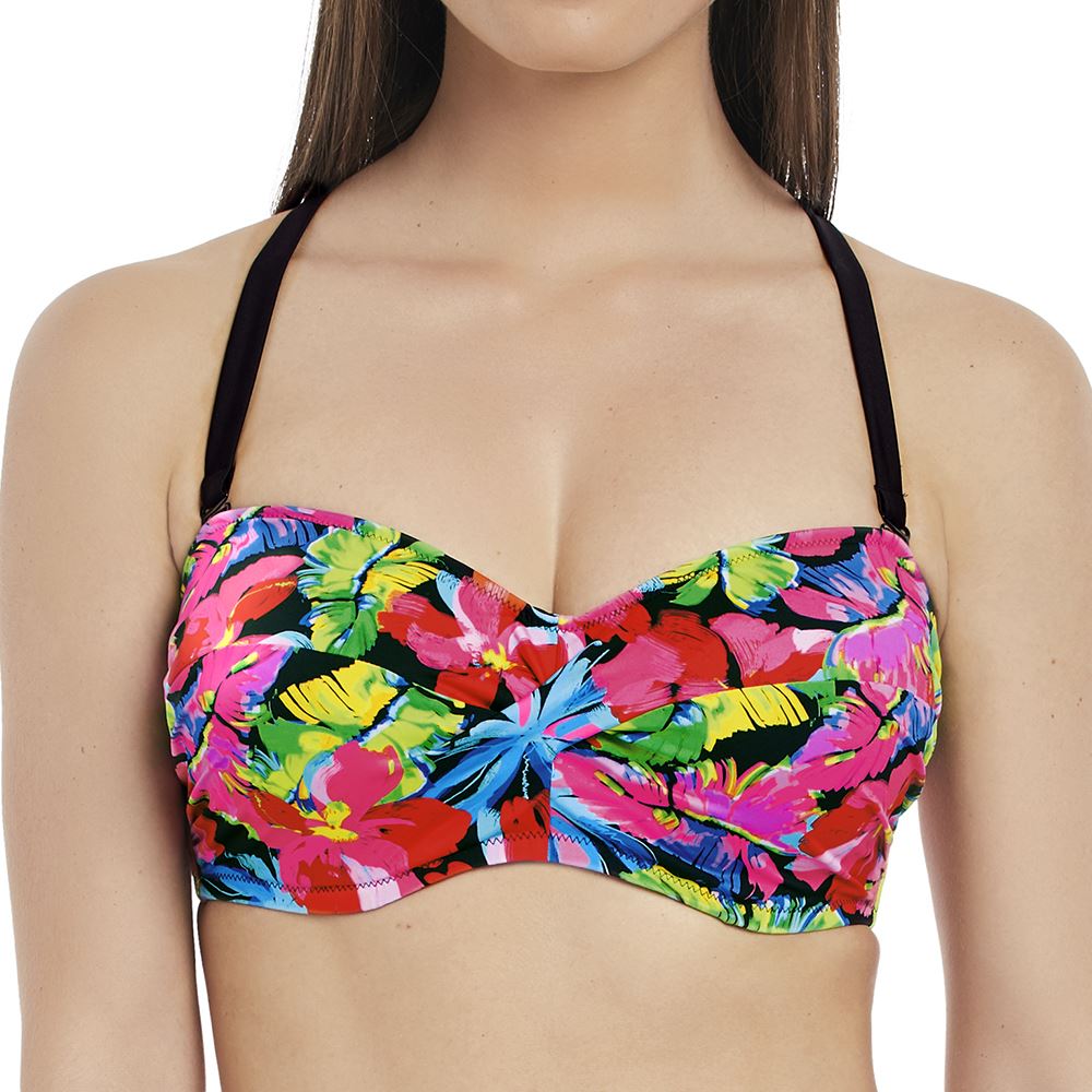 Fantasie Santa Barbara Multiway Twist Bandeau Bikini Top - Multi