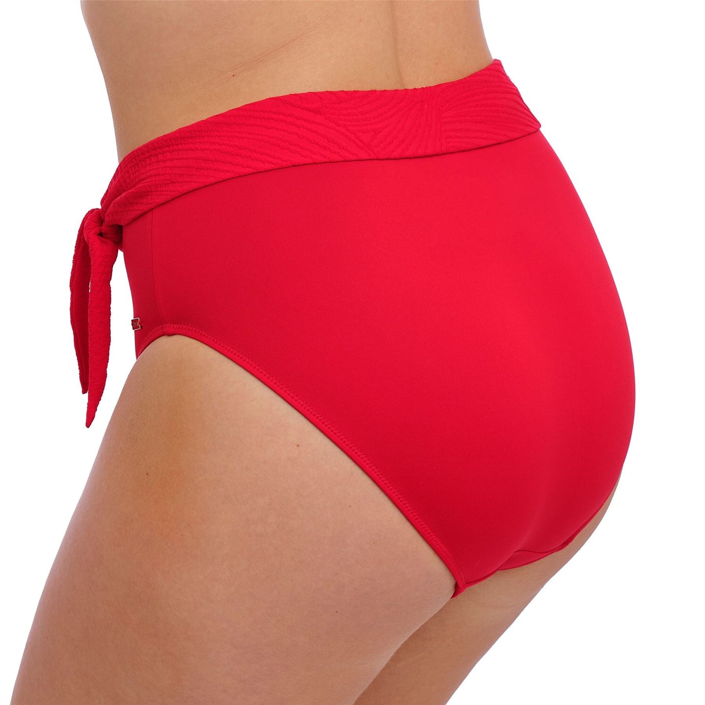 Fantasie Ottawa High Waist Bikini Brief - Radiant Red Fantasie Swimwear