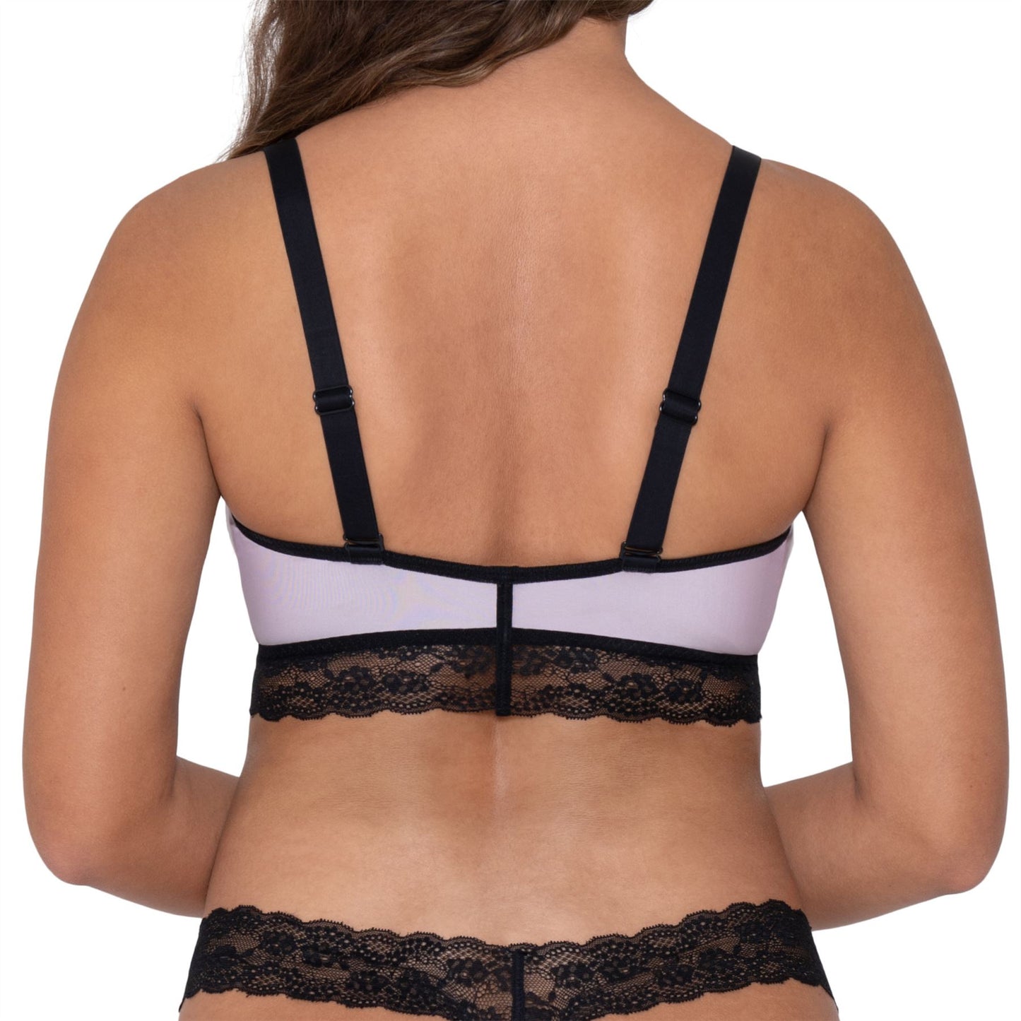 Curvy Kate Twice the Fun Reversible Bralette - Black/Pink