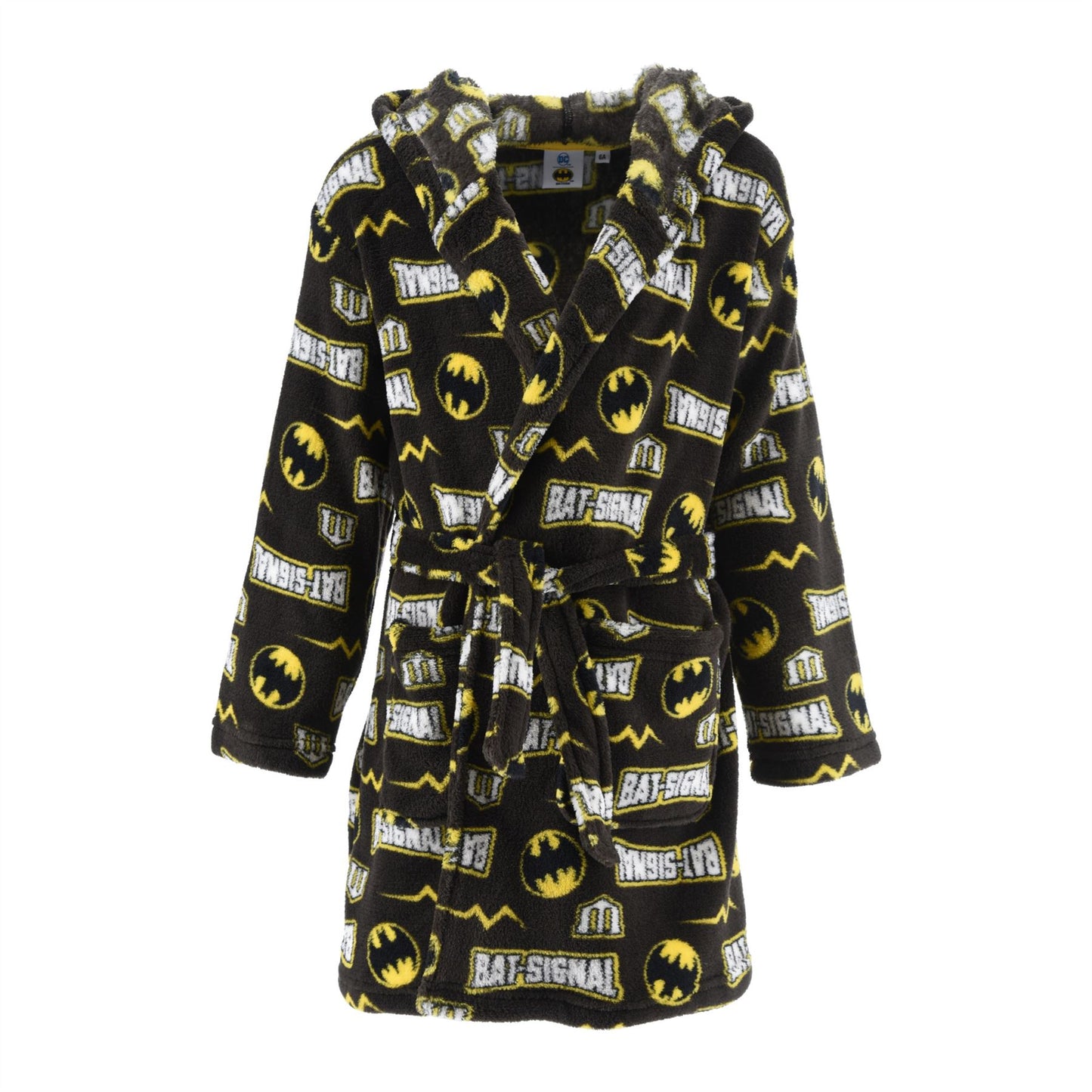 Kids Batman 'Bat-Signal' Fleece Robe - Multi