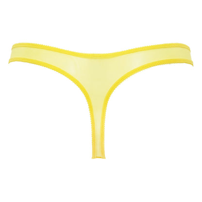 Gossard Glossies Lace Thong - Primrose