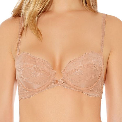 Wacoal Vision Padded Balcony Bra - Rose Tan
