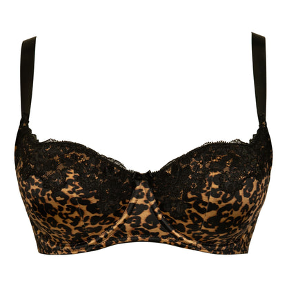 Curvy Kate Boost Lace Balcony Bra - Leopard Print Curvy Kate