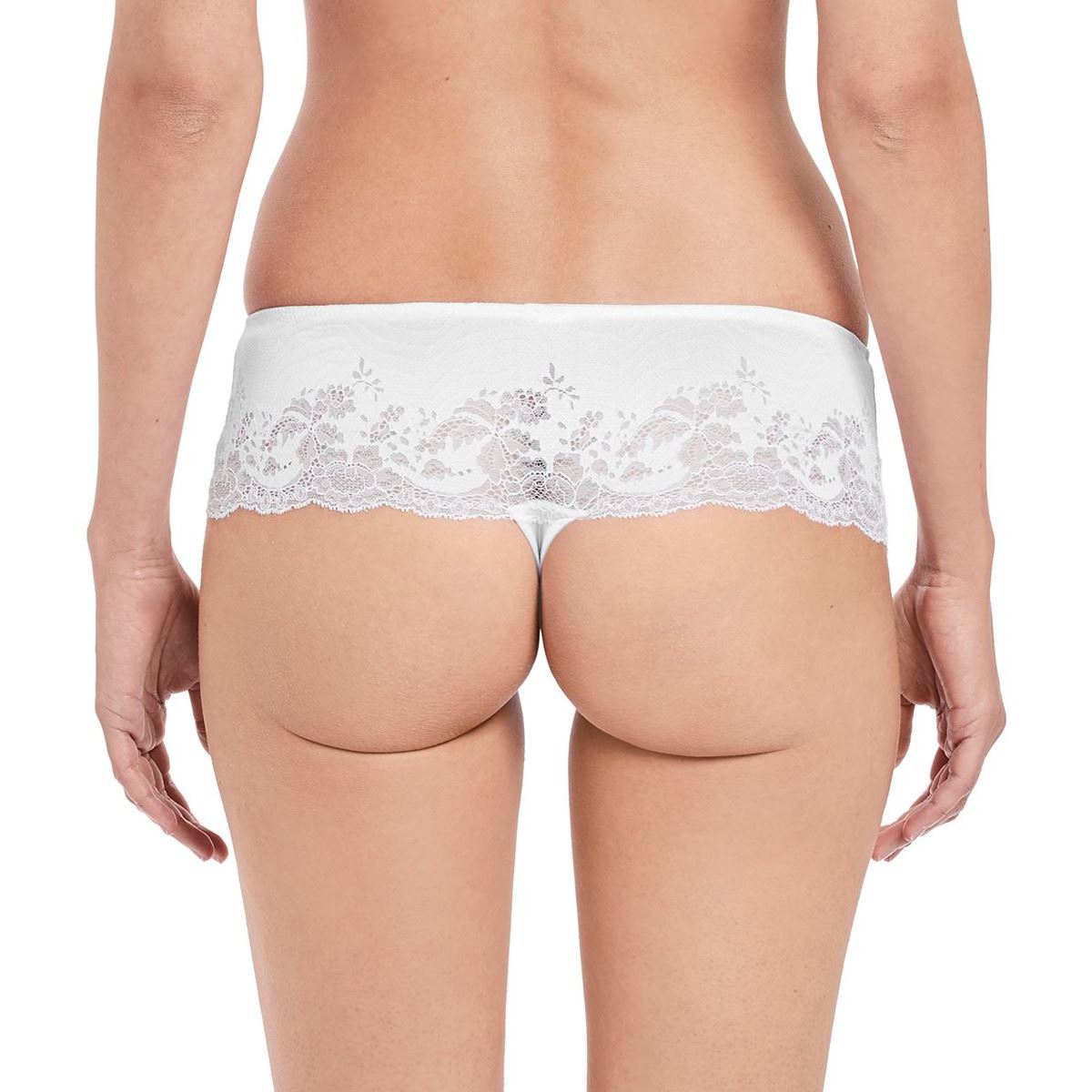 Wacoal Lace Affair Tanga - White