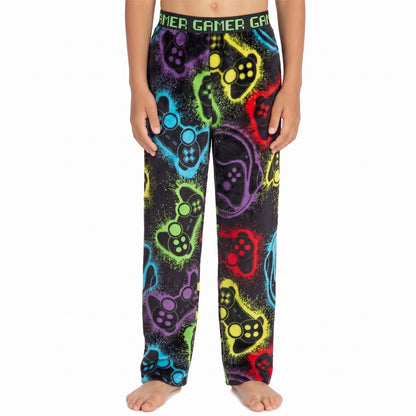 Cargo Bay Boys 'Gamer' Fleece Lounge Pants - Black Cargo Bay