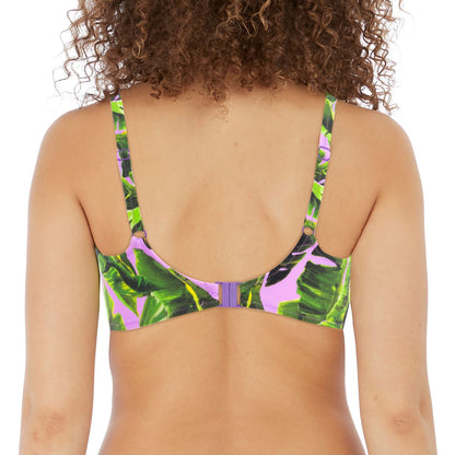 Freya Jungle Oasis Sweetheart Bikini Top - Cassis