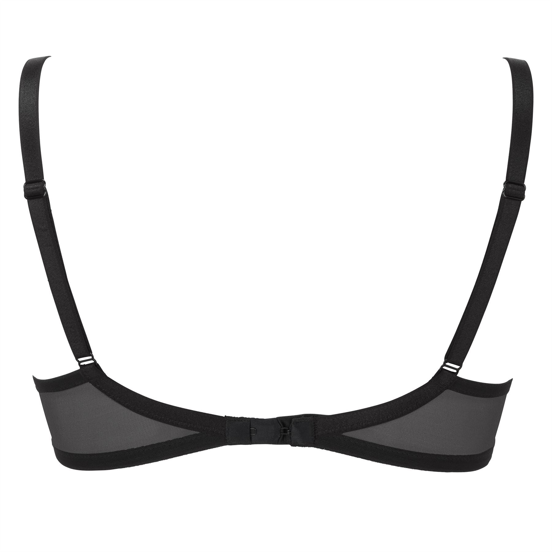 Gossard Contradiction Balcony Bra - Black/Silver Gossard