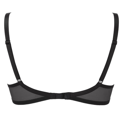 Gossard Contradiction Balcony Bra - Black/Silver Gossard
