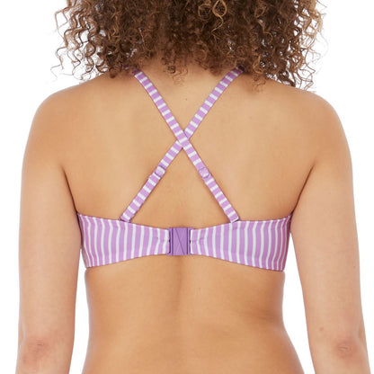 Freya Beach Hut Bandeau Bikini Top - Cassis