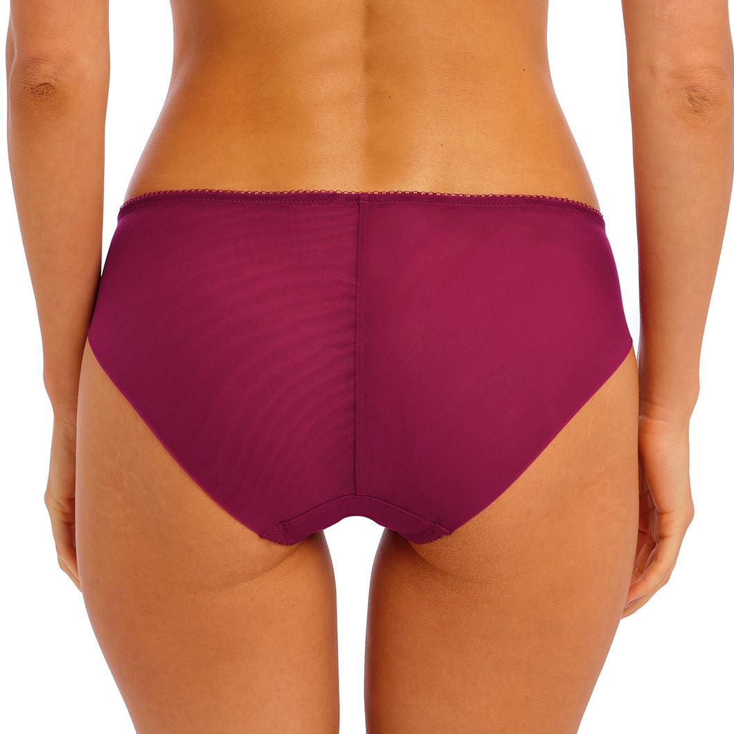 Wacoal Lace Perfection Brief - Red Plum