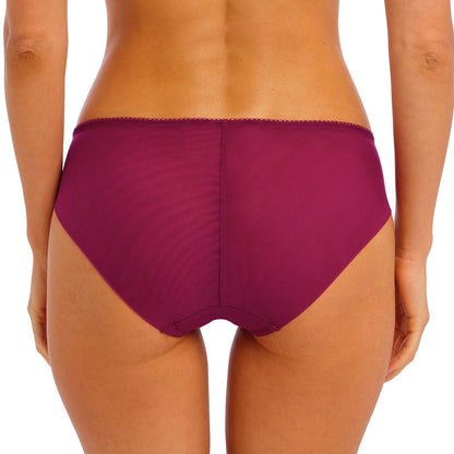 Wacoal Lace Perfection Brief - Red Plum