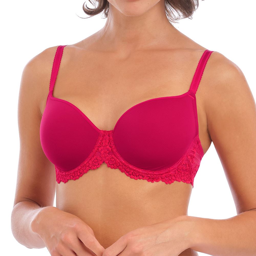 Wacoal Embrace Lace Contour Bra - Persian Red