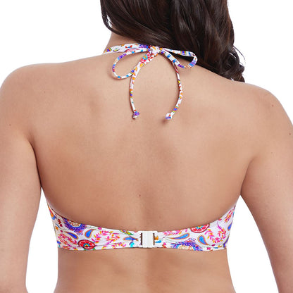 Freya Indio Bandless Halter Bikini Top - Paisley