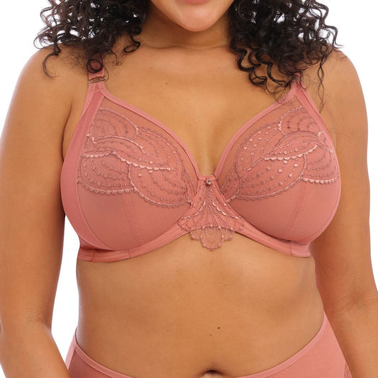 Elomi Priya Plunge Bra - Rosegold