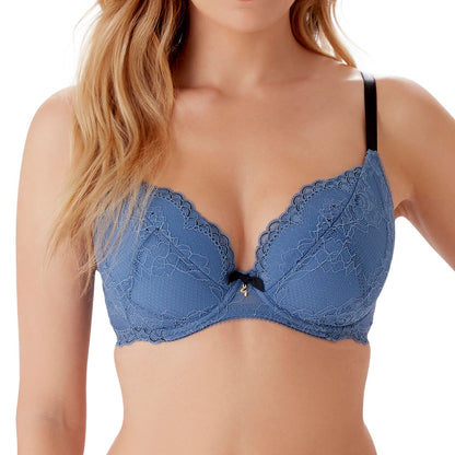 Gossard Superboost Lace Plunge Bra - Moonlight Blue