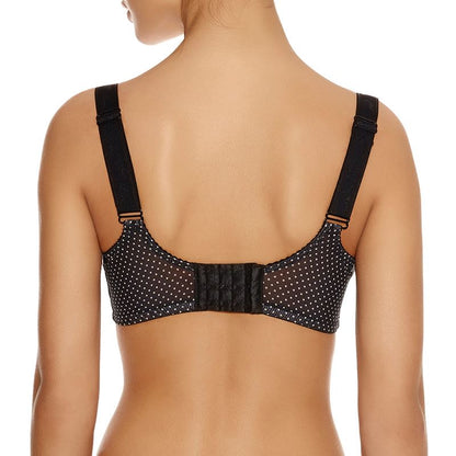 Freya Dotty Soft Cup Nursing Bra - Black