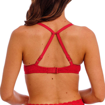 Wacoal Halo Lace Bra - Equestrian Red