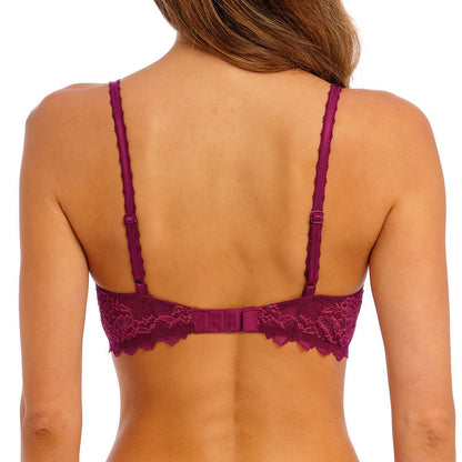 Wacoal Lace Perfection Bra - Red Plum