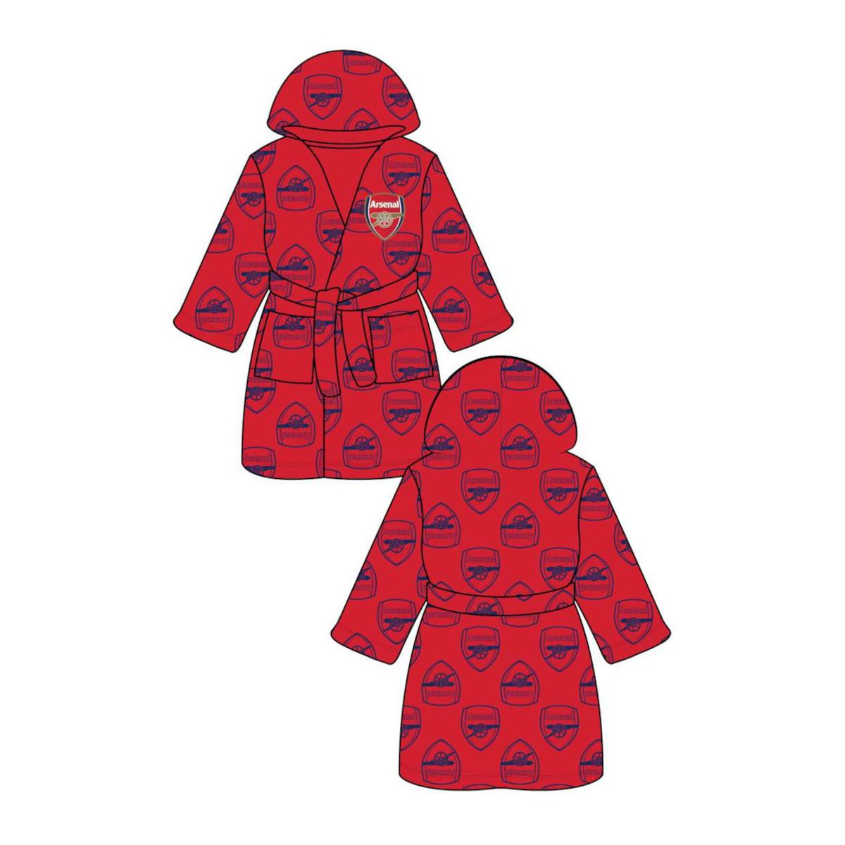 Kids Arsenal Fleece Hooded Robe
