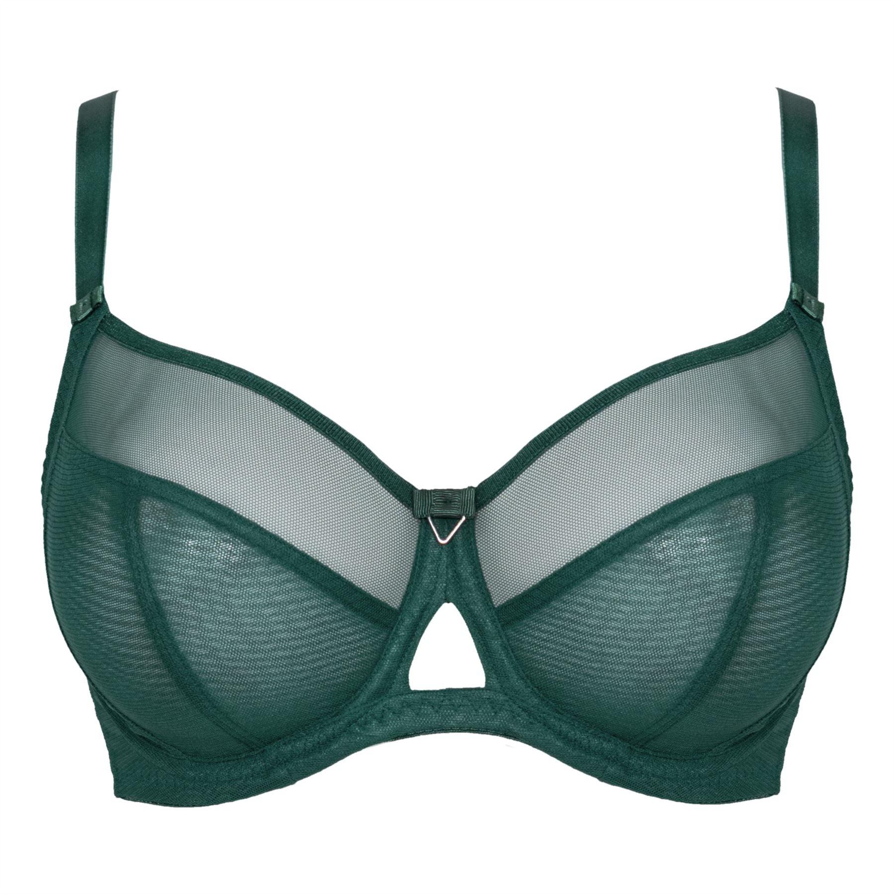 Curvy Kate Victory Balcony Bra - Forest Green Curvy Kate