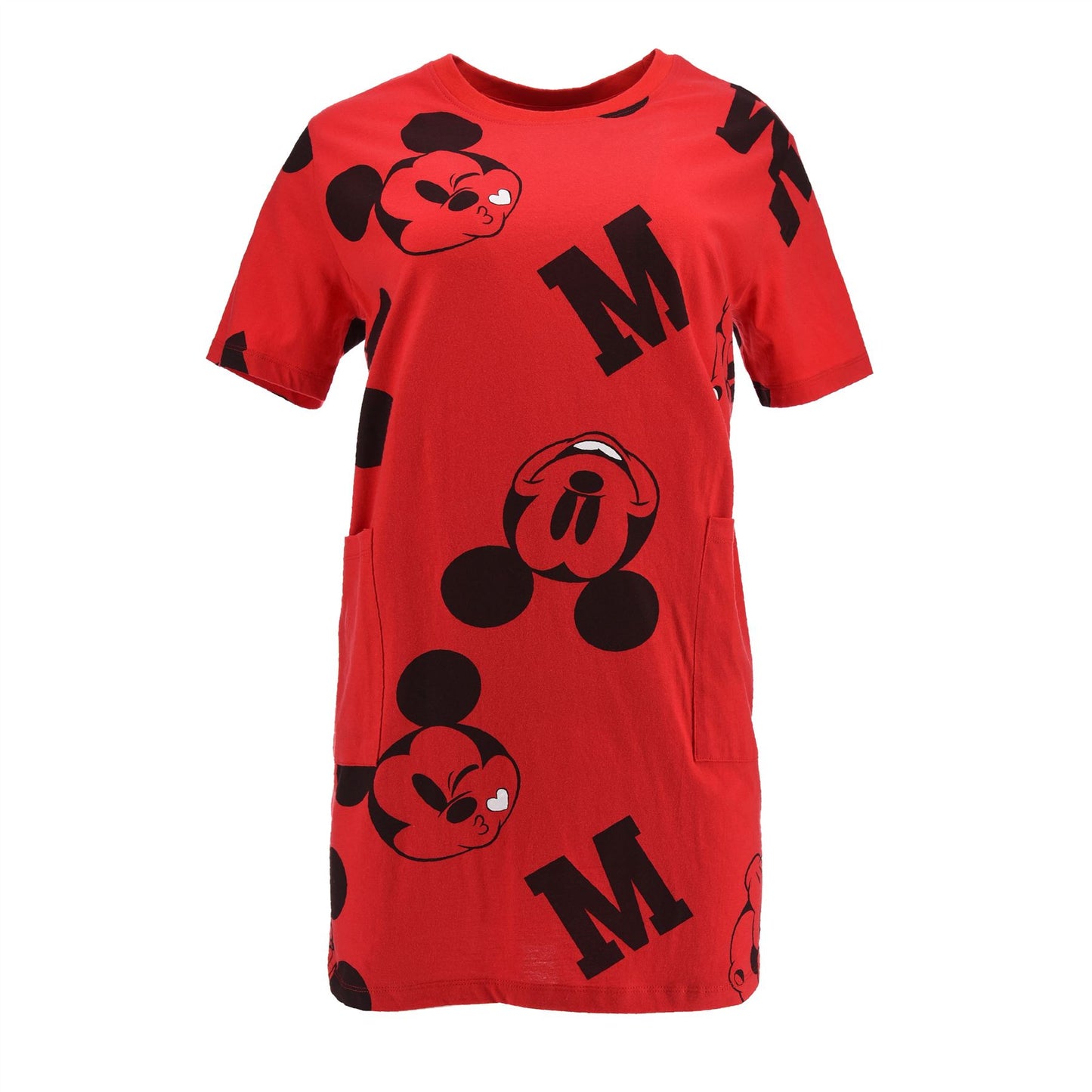 Mickey Mouse Womens Nightdress - Red