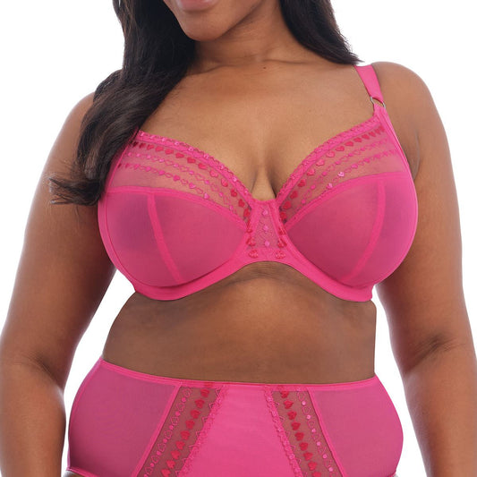 Elomi Matilda Plunge Bra - Pink Kiss