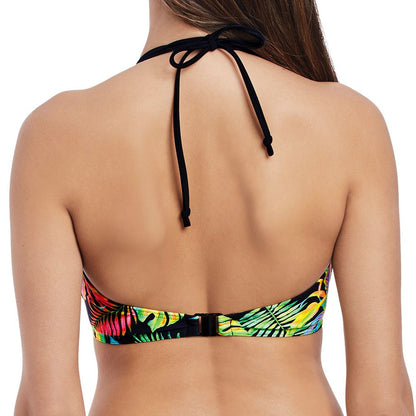 Freya Electro Beach Bandless Halter Bikini Top - Tropical