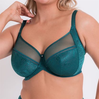 Curvy Kate Amaze Balcony Bra - Verdigris
