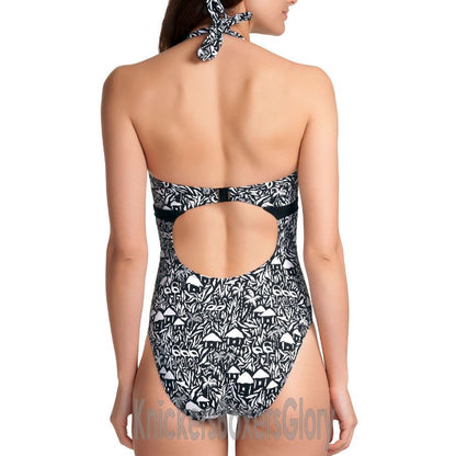 Freya La Bamba Soft Triangle Swimsuit - Black/White