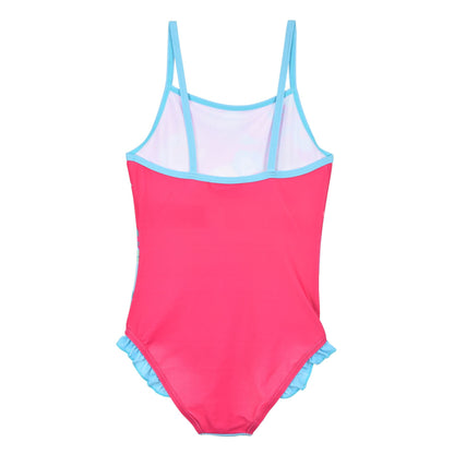 Girls Disney Princess Swimsuit - Fushia