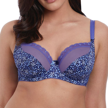 Freya Jasmine Meadow Plunge Bra - Denim