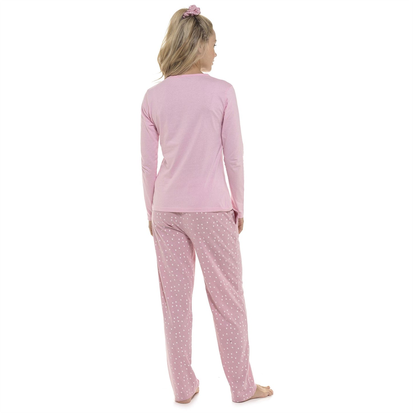 Follow That Dream Womens Champagne Pyjamas - Pink