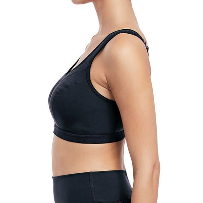 Freya Active Force Crop Top Soft Cup Bra - Atomic Navy
