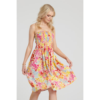 Pistachio Multi Floral 3 In 1 Dress